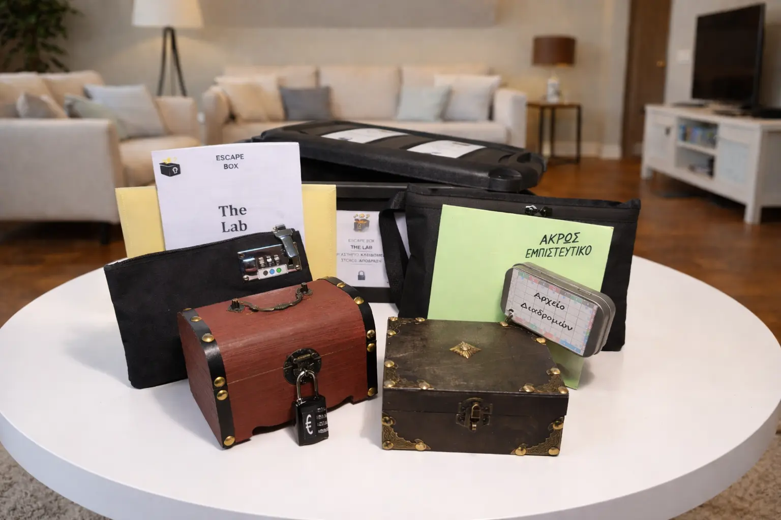 The Lab – Escape Room επιτραπέζιο παιχνίδι - Image 3